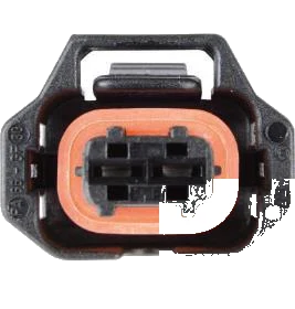 2-polig 24V kabelreparatieset drukregelklep (Common-Rail-System) · 500 mm