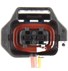 2-polig 24V kabelreparatieset injector · 500 mm