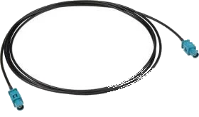 1-polig antennekabel · 2 m
