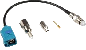 1-polig adapter antennekabel · 150 mm