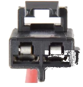 2-polig kabelreparatieset interieurverwarming (motorvoorverwarming) · 150 mm