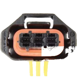 3-polig kabelreparatieset brandstofdruksensor · 200 mm