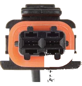 2-polig kabelreparatieset drukregelklep (Common-Rail-System) · 500 mm