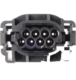 8-polig kabelreparatieset verwarming (standverwarming) · 300 mm