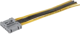6-polig kabelreparatieset interieurventilatormotor · 145 mm