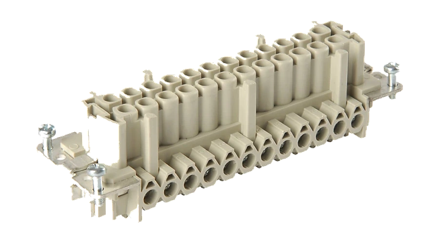 24-pole 500V socket insert housing