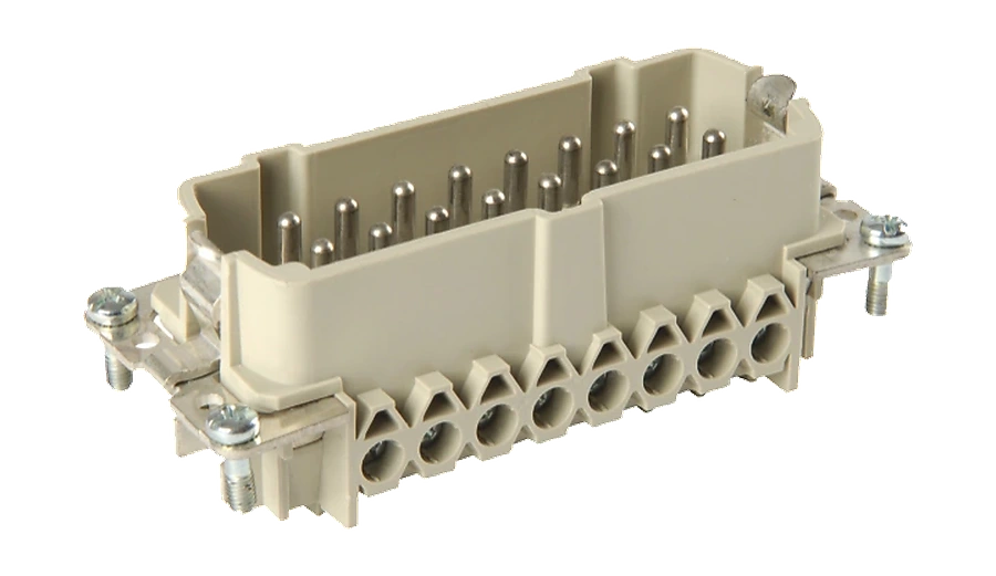 16-polig 500V Steckereinsatzgehäuse
