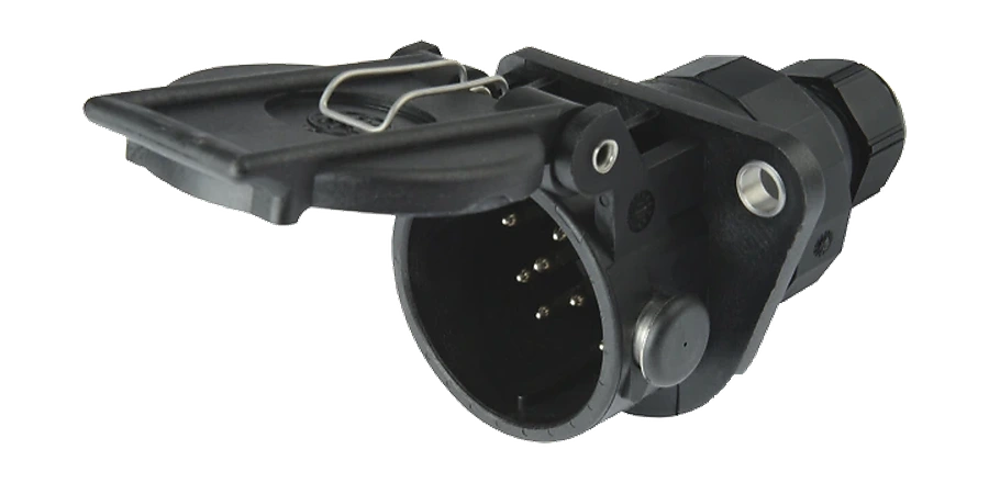 15-polig 24V DIN/ISO 12098 Steckdose