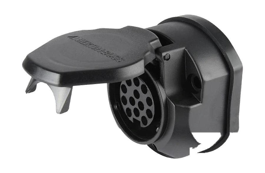 13-pole 12V DIN/ISO 11446 socket