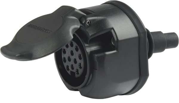 13-pole 12V DIN/ISO 11446 stekkerdoos