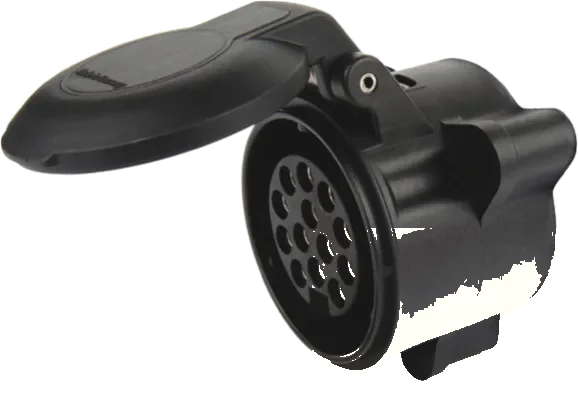 13-pole 12V DIN/ISO 11446 housing