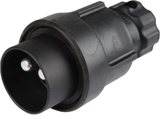 2-pole 24V plug