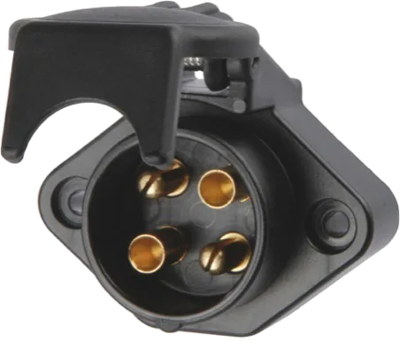4-polig 6V DIN/ISO 72575 Steckdose