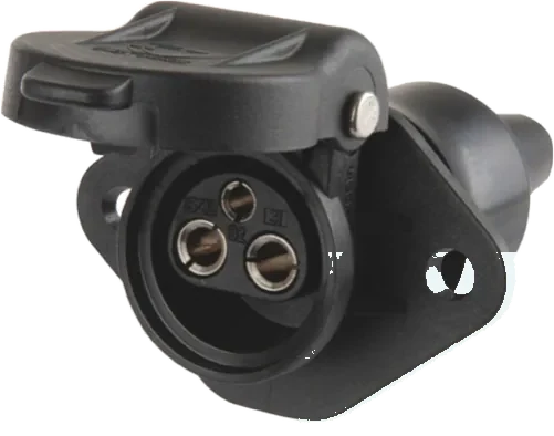 3-polig 6V DIN/ISO 9680 Steckdose