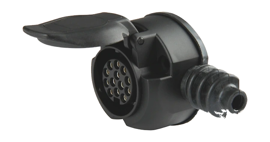 13-polig 12V DIN/ISO 11446 Steckdose