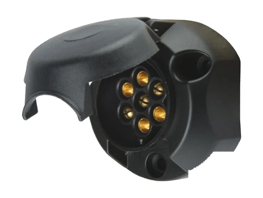 7-polig 12V DIN/ISO 1724 N-Typ Steckdose