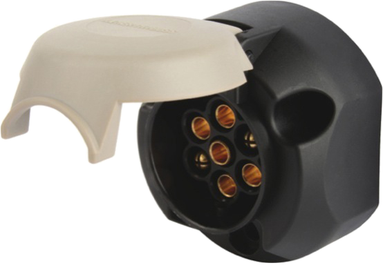 7-pole DIN/ISO 3732 S-Typ stekkerdoos