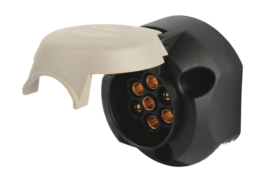 7-polig 6V DIN/ISO 3732 S-Typ Steckdose