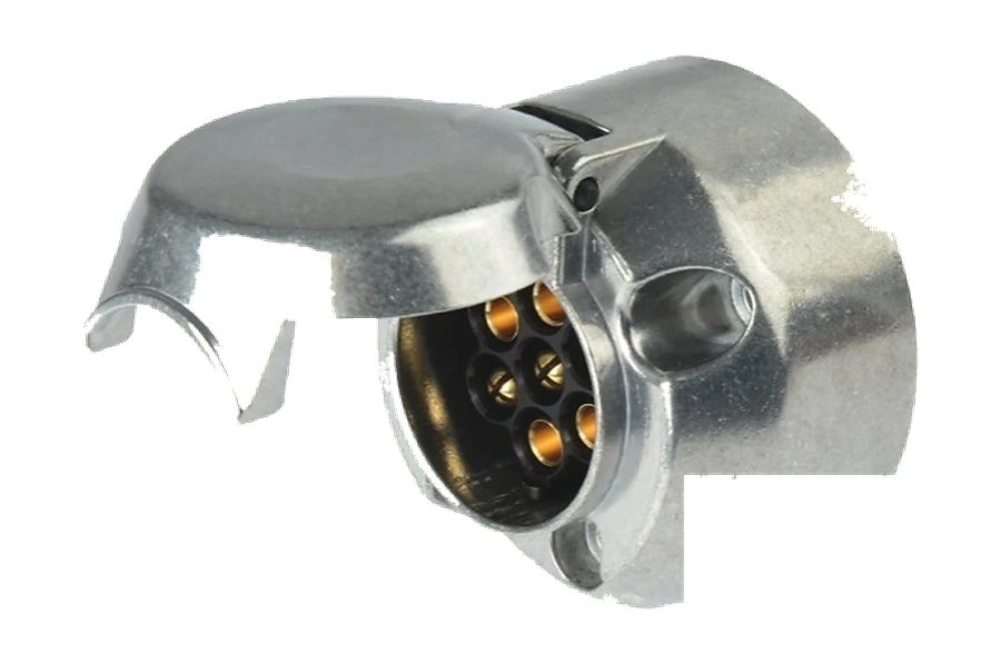7-pole 6V DIN/ISO 1724 N-Typ socket