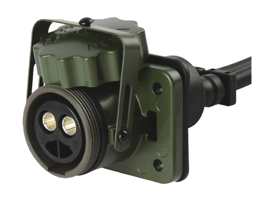 2-pole 24V socket