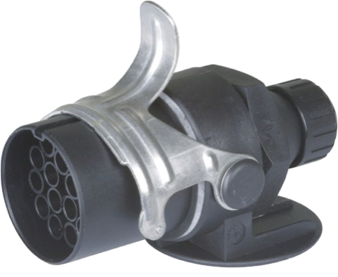 15-pole 24V DIN/ISO 12098 plug