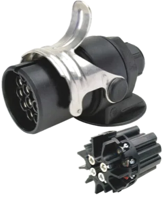 15-pole 24V DIN/ISO 12098 plug