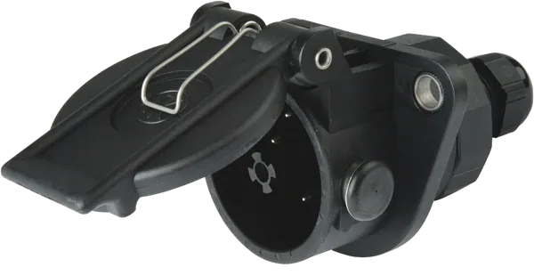 5-pole 12V DIN/ISO 7638-2 socket