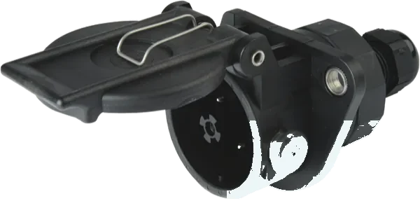 7-pole 24V DIN/ISO 7638-1 socket