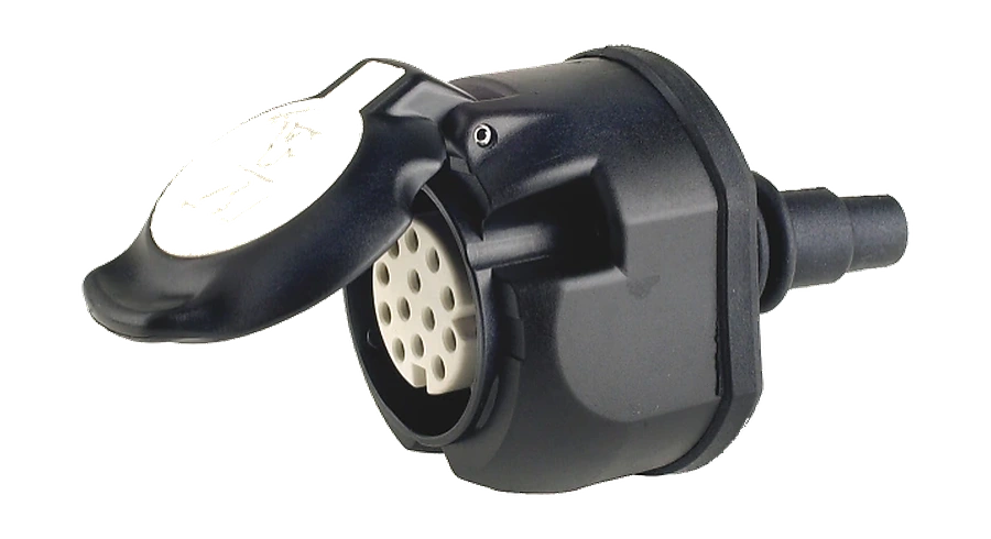 13-pole 24V socket