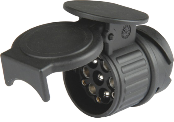 12V DIN/ISO 11446 adapter, stekkerdoos