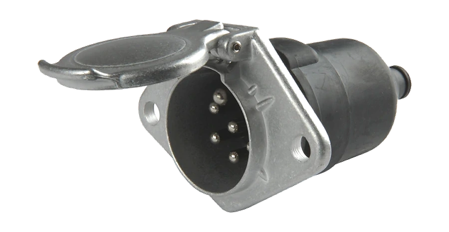 7-pole 24V DIN/ISO 1185 N-Typ socket
