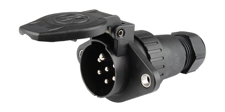 7-pole 24V DIN/ISO 1185 N-Typ socket