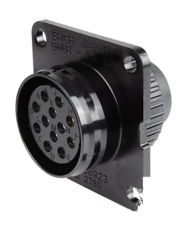 12-pole 24V socket