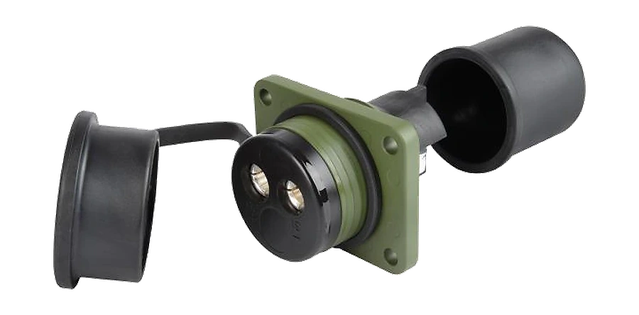 2-pole 24V socket