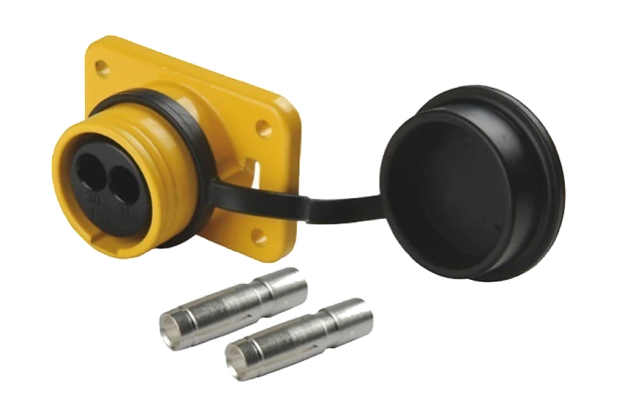 2-pole 24V socket