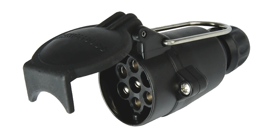 7-pole 6V DIN/ISO 1724 N-Typ socket
