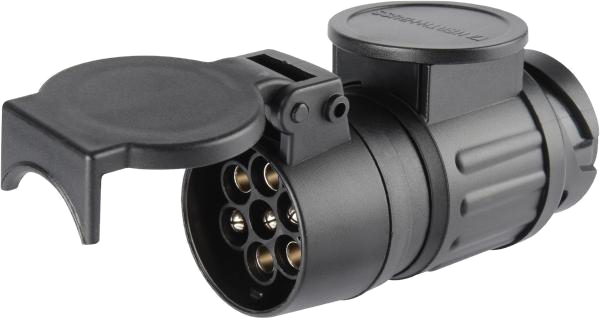 12V DIN/ISO 11446 adapter, stekkerdoos
