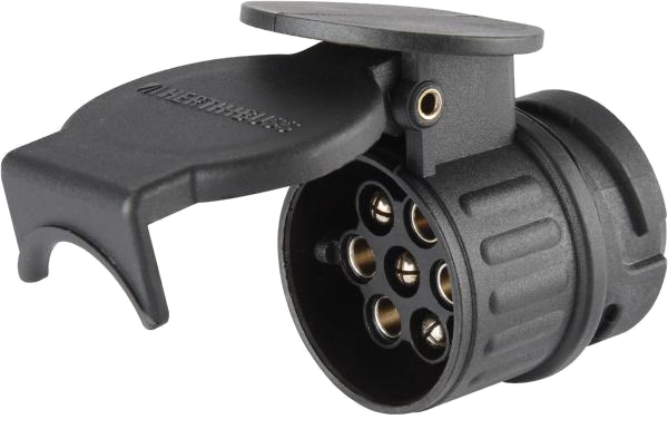 12V DIN/ISO 11446 adapter, stekkerdoos