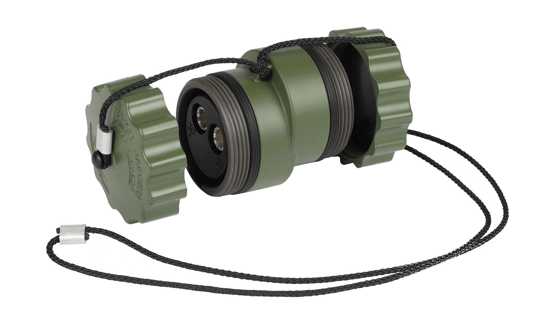 2-pole 24V DIN/ISO 49441 socket