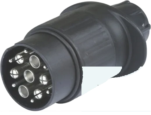 7-pole 12V DIN/ISO NEN 6120 plug