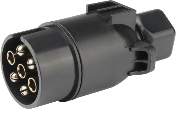 7-pole 12V DIN/ISO 1724 N-Typ plug