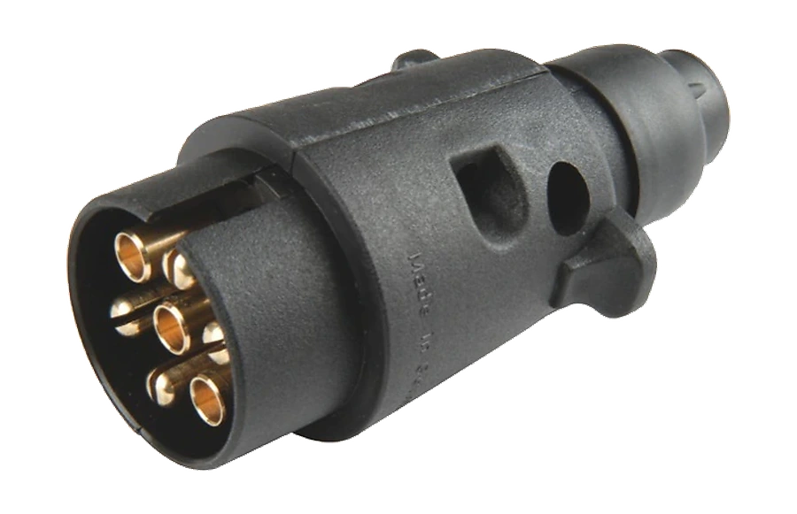 7 pôles 6V DIN/ISO 1724 N-Typ fiche