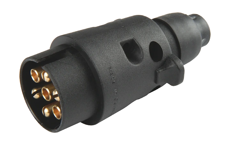 7-polig 12V DIN/ISO 1724 N-Typ Stecker