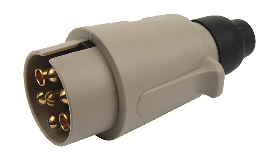 7-polig 6V DIN/ISO 3732 S-Typ Stecker