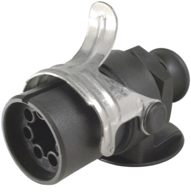 5-pole 24V DIN/ISO 7638-1 plug