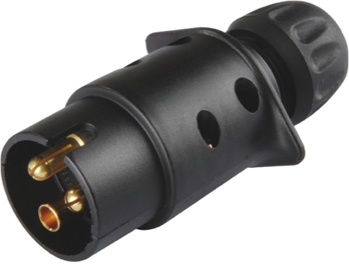 3-pole plug