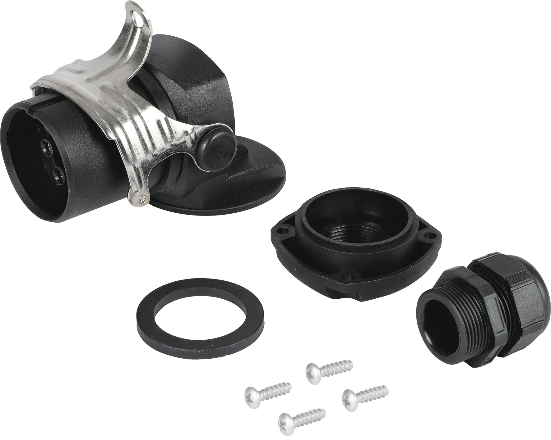 7-pole 24V DIN/ISO 7638-1 plug