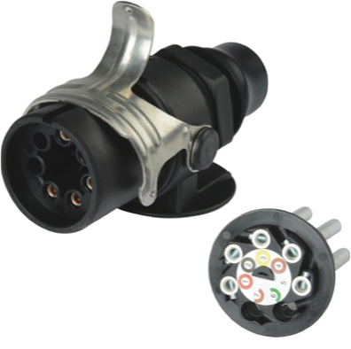 5-pole 24V DIN/ISO 7638-1 plug