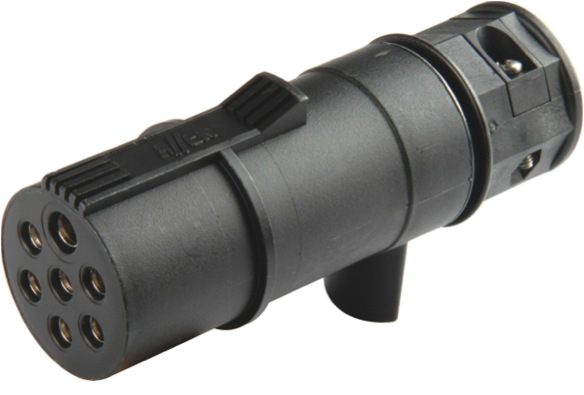 7-pole 24V DIN/ISO 1185 N-Typ plug