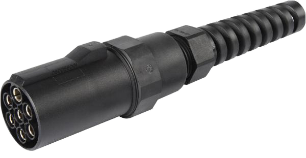 7-pole 24V DIN/ISO 1185 N-Typ plug